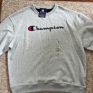 Mens Champion Pullover Sweatshirt